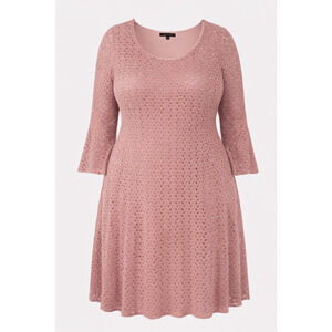 NWT Chris McLaughlin Lined Crochet Lace Dress Sz 18W